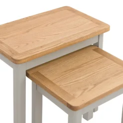 Norbury Nest Of 2 Tables - Grey 13 Norbury Nest Of 2 Tables - Grey -Sandtex Shop 12940857 1224873337391495