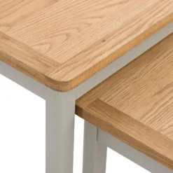 Norbury Nest Of 2 Tables - Grey 14 Norbury Nest Of 2 Tables - Grey -Sandtex Shop 12940857 8984873337424537