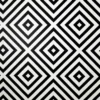 Arthouse Geometric Diamond Mono Wallpaper