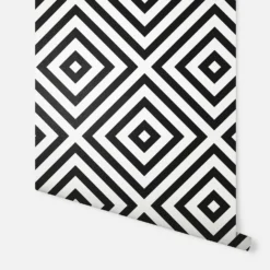 Arthouse Geometric Diamond Mono Wallpaper 11 Arthouse Geometric Diamond Mono Wallpaper -Sandtex Shop 12961407 4664856733432966
