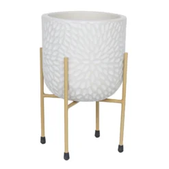 Country Ceramic Planter - Medium