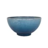 Glazed Finish Blue Bowl Planter - 32.5cm -Sandtex Shop 13190814 7094909731310044