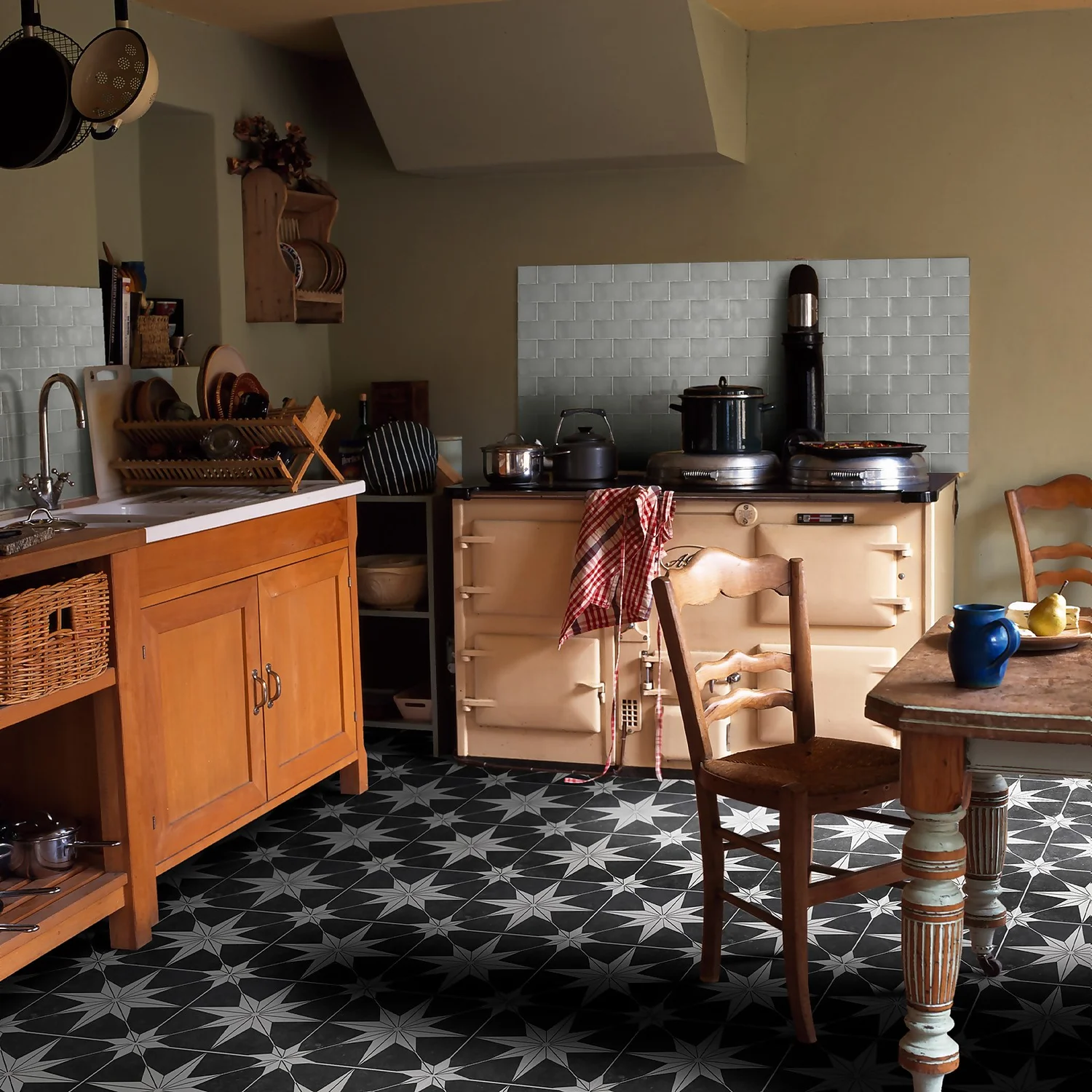 Country Living Artisan Whisper Grey Ceramic Wall Tile 75 X 150mm - 0.5sqm Pack 3 Country Living Artisan Whisper Grey Ceramic Wall Tile 75 X 150mm - 0.5sqm Pack