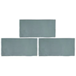 Country Living Artisan Stone Blue Ceramic Wall Tile 75 X 150mm - 0.5sqm Pack -Sandtex Shop 13220559 9534916419734669