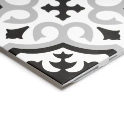 Fiore Classic Grey Porcelain Wall & Floor Tile 200 X 200mm - 0.52sqm Pack -Sandtex Shop 13220599 1794916347973772