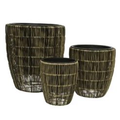 Kate Round Rattan Planter - Medium 8 Kate Round Rattan Planter - Medium -Sandtex Shop 13222499 1644934511057963
