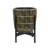Kate Round Rattan Planter With Legs - Medium -Sandtex Shop 13222505 1974929320526015