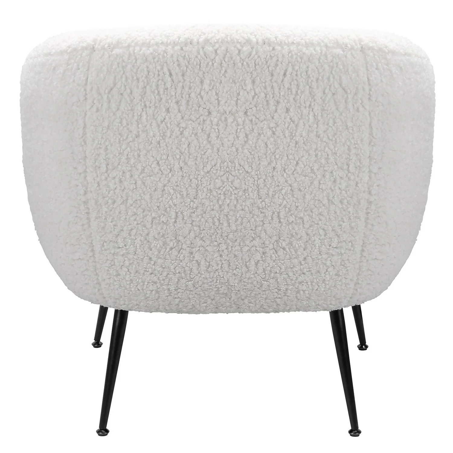 Tori Boucle Tub Chair - White 6 Tori Boucle Tub Chair - White - Image 4
