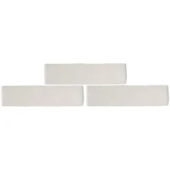 Country Living Artisan Antique White Ceramic Wall Tile 75 X 300mm - 0.5sqm Pack -Sandtex Shop 13433205 3164916402396460