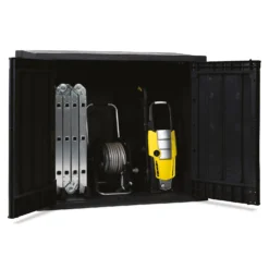 Toomax Stora Way Plus XL 1270L Garden Storage Box - Anthracite -Sandtex Shop 13456931 1164912726185093