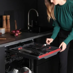 AEG FSS53907Z Fully Integrated Standard Dishwasher - Black Control Panel With Sliding Door Fixing Kit -Sandtex Shop 13481943 1834998296303826