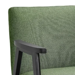 Alex Mid Century Armchair - Green -Sandtex Shop 13514418 1734964543023854