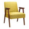 Alex Mid Century Armchair - Ochre -Sandtex Shop 13514419 2914963831603212