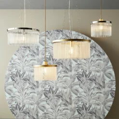 Highgate Single Tier Pendant Light - Chrome -Sandtex Shop 13529598 8545009395134288