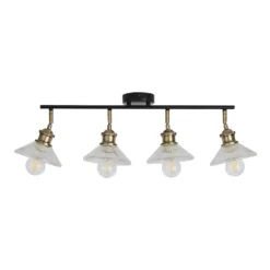 Edale 4 Light Flush Spotlight Bar -Sandtex Shop 13529616 1954945397068026