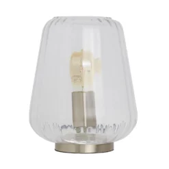 Adore Glass Table Lamp - Clear -Sandtex Shop 13529637 5694945396833873