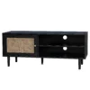 Kubu Rattan TV Stand - Black -Sandtex Shop 13633729 6404974679637019