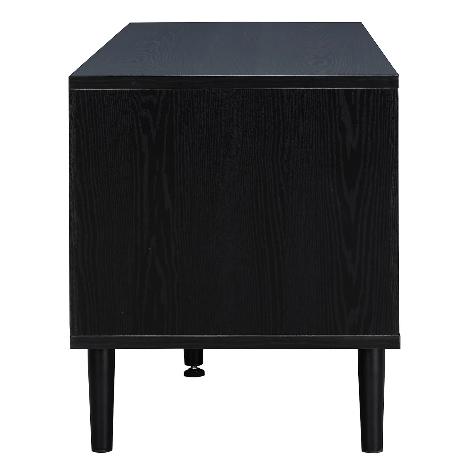 Kubu Rattan TV Stand - Black 7 Kubu Rattan TV Stand - Black - Image 5