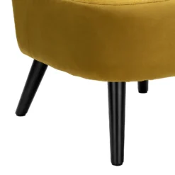 Amy Occasional Chair - Mustard -Sandtex Shop 13644151 1274965581913762