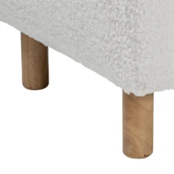 Barry Boucle Armchair - Cream -Sandtex Shop 13644170 9825003705432415