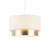 Amelie Two Tier Easy-Fit Light Shade - Champagne -Sandtex Shop 13764010 1124984012359789