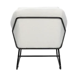 Evelyn Metal Frame Chair - Boucle -Sandtex Shop 13863937 1084978553732772