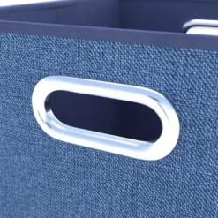 Clever Cube Fabric Insert - Set Of 2 - Steel Blue -Sandtex Shop 13911397 1904981912917582