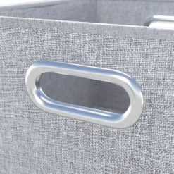 Clever Cube Fabric Insert - Set Of 2 - Woven Silver 9 Clever Cube Fabric Insert - Set Of 2 - Woven Silver -Sandtex Shop 13911399 1174981913270010