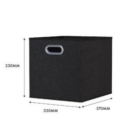 Clever Cube Fabric Insert - Set Of 2 - Woven Pepper -Sandtex Shop 13911401 1444981913042289