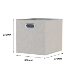 Clever Cube Fabric Insert - Set Of 2 - Taupe 11 Clever Cube Fabric Insert - Set Of 2 - Taupe -Sandtex Shop 13911402 1685021570625825