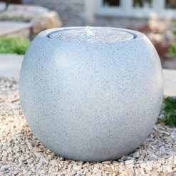 Stylish Fountain Nara Ripple Garden Water Feature With LEDs 10 Stylish Fountain Nara Ripple Garden Water Feature With LEDs -Sandtex Shop 13947171 7665005844791440