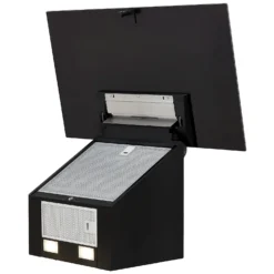 NEFF N30 D85IEE1S0B 80 Cm Angled Chimney Cooker Hood - Black -Sandtex Shop 13950708 1104985911145199