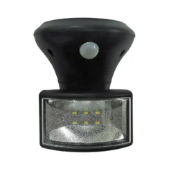 Homebase Edit 6 LED PIR Solar Wall Light -Sandtex Shop 13964417 8285042050047828