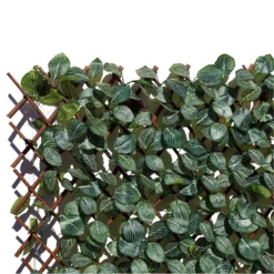 Faux Leaf Trellis 90x180cm - Green Leaf -Sandtex Shop 13971221 1585014602820719
