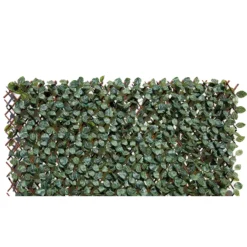 Faux Leaf Trellis 90x180cm - Green Leaf