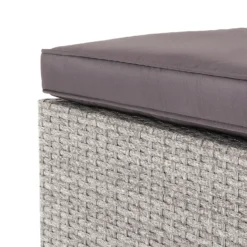 Alexandria Rattan Effect Garden Corner Sofa Set - Ash Grey -Sandtex Shop 13971225 1575022704549355