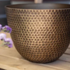 Suva Hammered Pot Bronze - 38cm -Sandtex Shop 13973655 2125011805824515