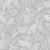 Fresco Artisan Leaf Grey Wallpaper -Sandtex Shop 13991879 1915003722889043