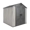 Lifetime 7x7ft Outdoor Storage Shed - Rough-Cut Grey -Sandtex Shop 13997403 6015000054736900
