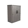 LIFETIME 1500L Vertical Storage Shed - Rough-Cut Brown -Sandtex Shop 13997404 1254999835218155
