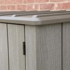 LIFETIME 1500L Vertical Storage Shed - Rough-Cut Brown -Sandtex Shop 13997404 6504999835458260