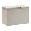 Toomax Garden Storage Box 160L - Warm Grey -Sandtex Shop 13997480 3415004537111930