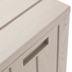 Toomax Bravo Garden Storage Box 270L - Warm Grey -Sandtex Shop 13997481 1645004537221082