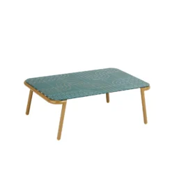 Omari Metal Garden Sofa Set - Teal & Gold -Sandtex Shop 14005703 1955022638198310