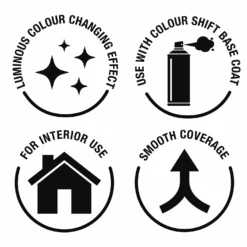 Rust-Oleum Colour Shift Spray Paint Cosmic Blue - 150ml -Sandtex Shop 14606462 1975053511329635